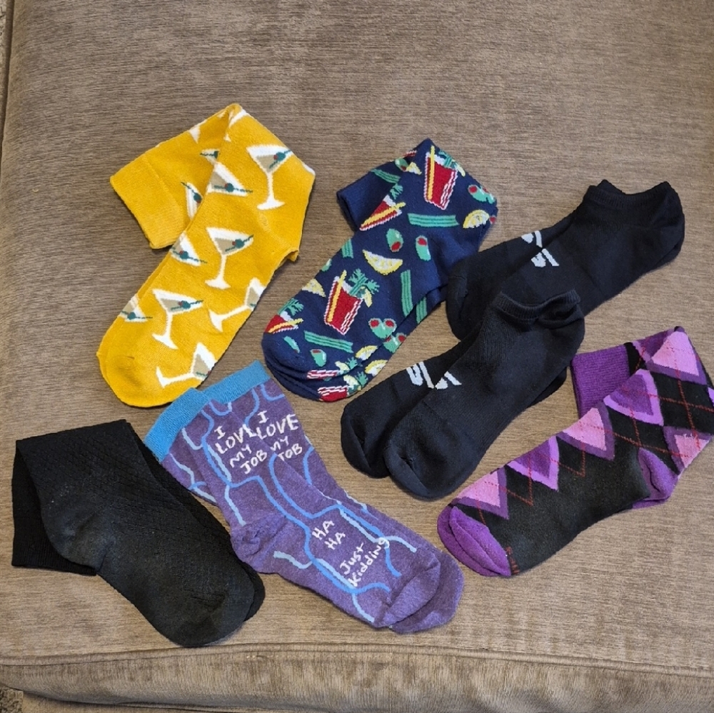 Colorful Men's Socks Set